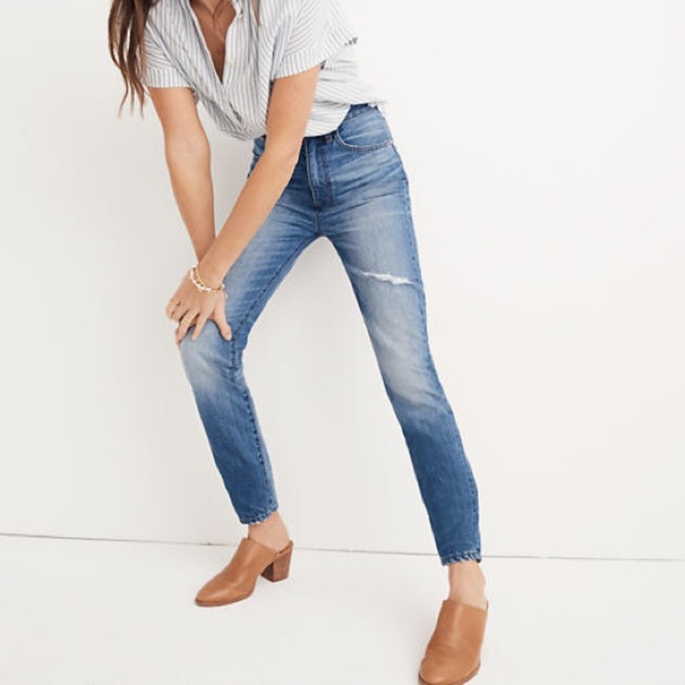 NWT Madewell rigid skinny jean